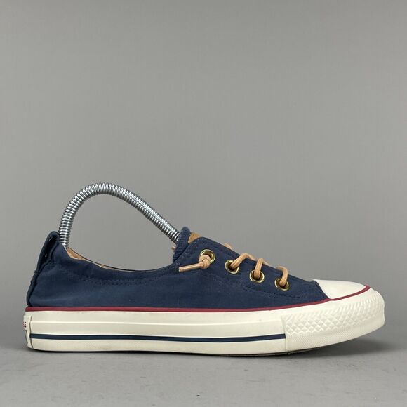 Converse All Star Shoreline Women's Size 7 Slip On Casual Shoes Sneaker Navy EUC - Picture 7 of 10